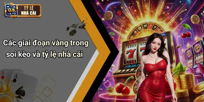 Các giai đoạn vàng trong soi kèo và tỷ lệ nhà cái