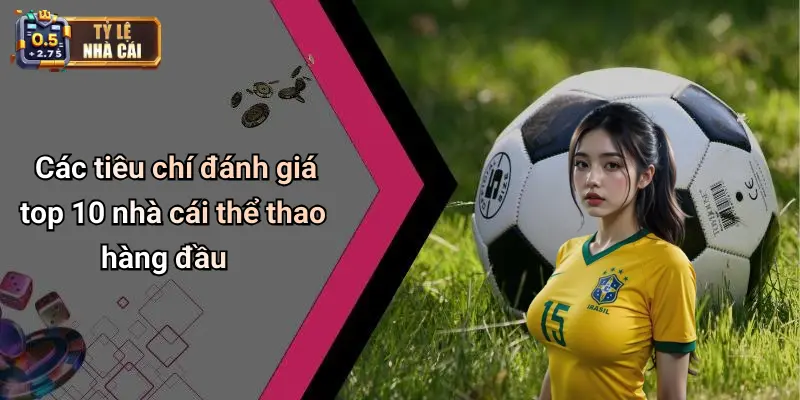 Các tiêu chí đánh giá top 10 nhà cái thể thao hàng đầu
