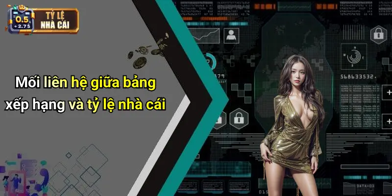 Mối liên hệ giữa bảng xếp hạng và tỷ lệ nhà cái