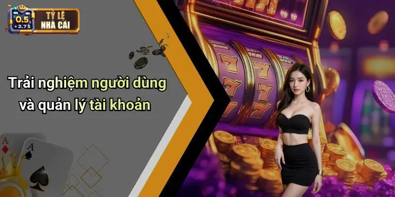 Trải nghiệm người dùng và quản lý tài khoản