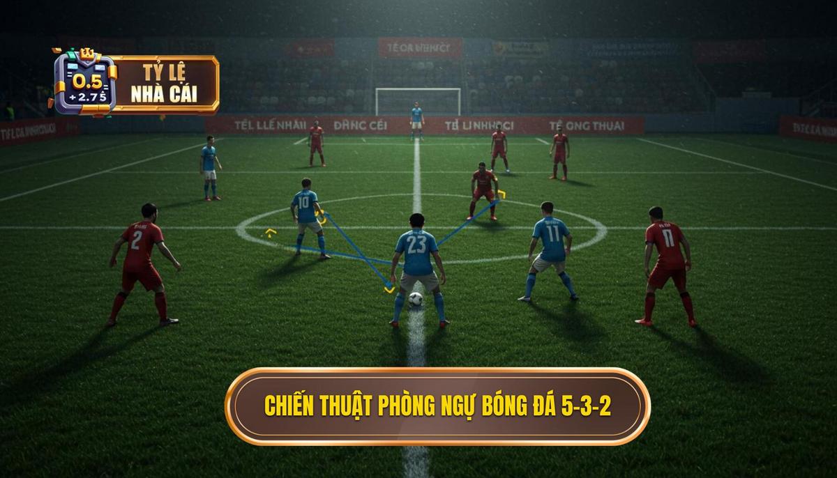 1. Tổng Quan về Chiến thuật Bóng Đá 5-3-2 Phòng Ngự