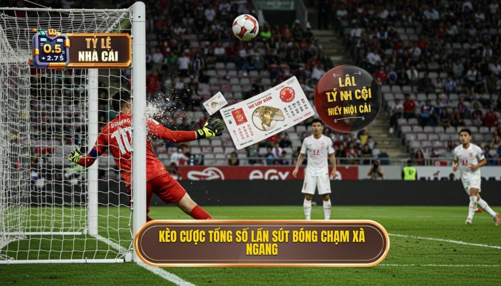 Kèo cược tổng số lần sút bóng chạm xà ngang