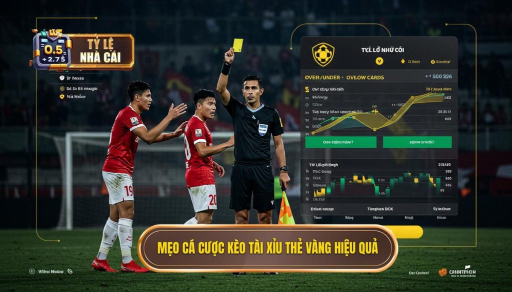 Mẹo cá cược kèo tài xỉu thẻ vàng hiệu quả