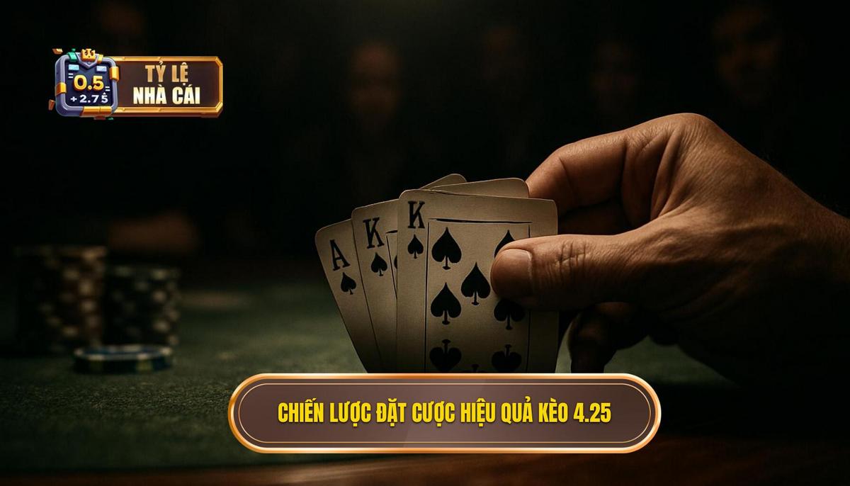 Chiến Lược Đặt Cược Hiệu Quả Với Kèo tài xỉu 4.25 là gì