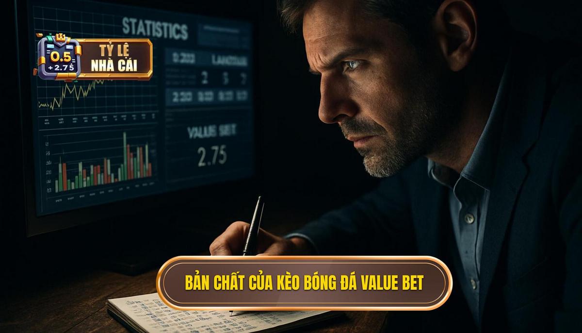 Bản chất cốt lõi của kèo bóng đá value bet
