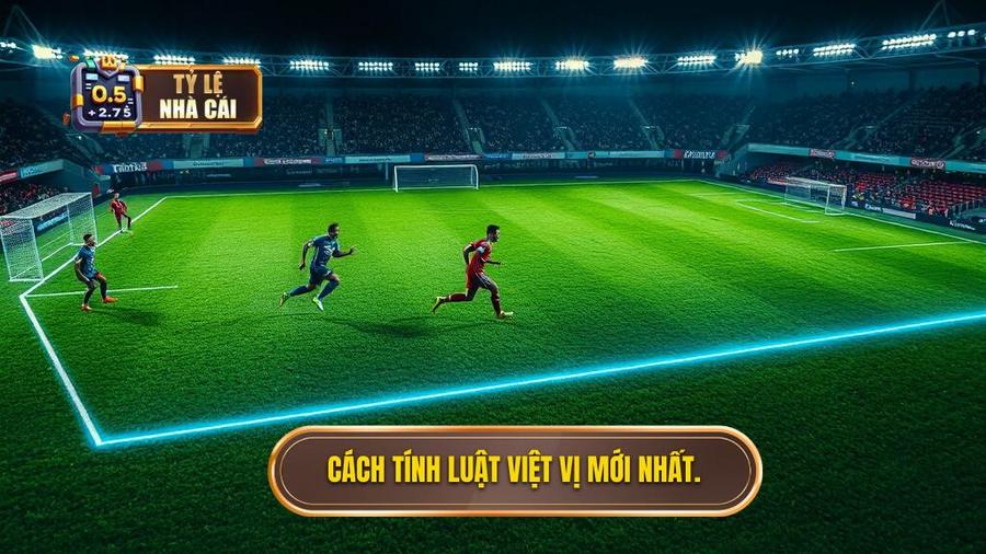 2. Cách tính luật việt vị mới nhất.