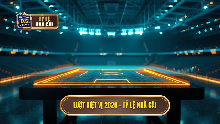 Luật việt vị 2026 - TỶ LỆ NHÀ CÁI