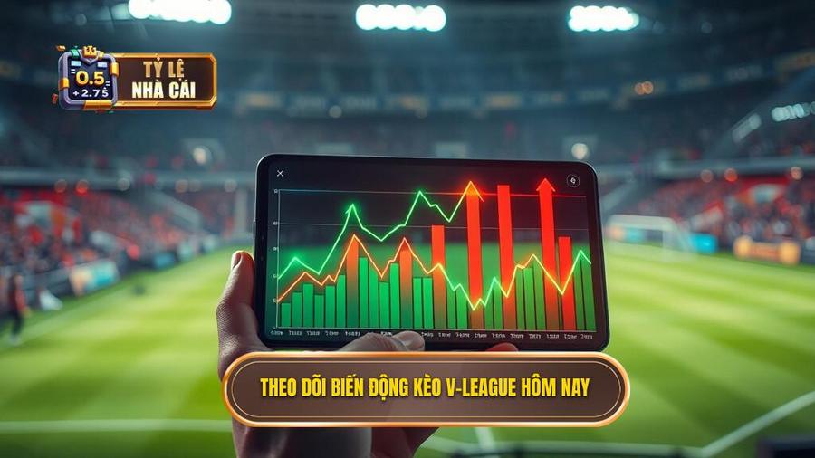 Theo dõi biến động kèo V-League hôm nay