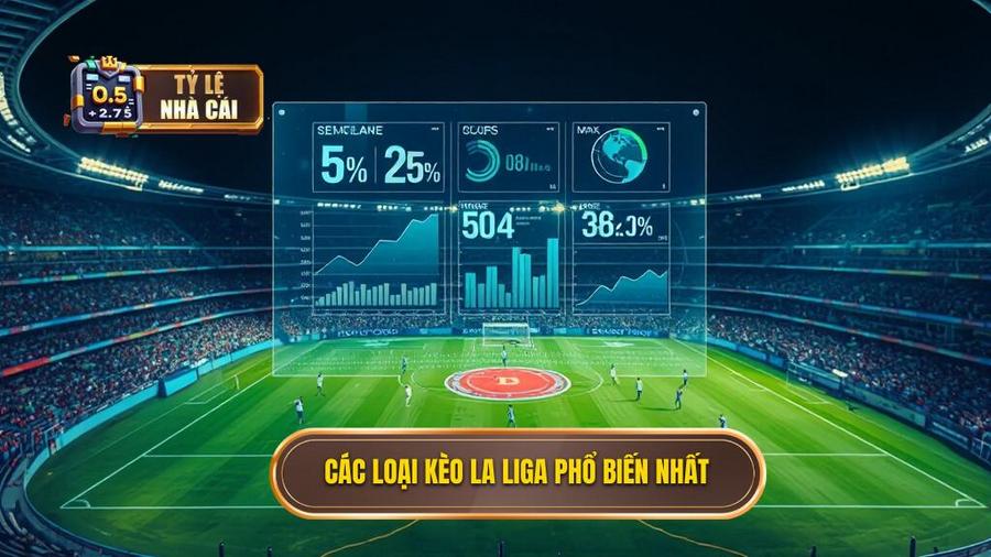 Các loại kèo La Liga phổ biến nhất