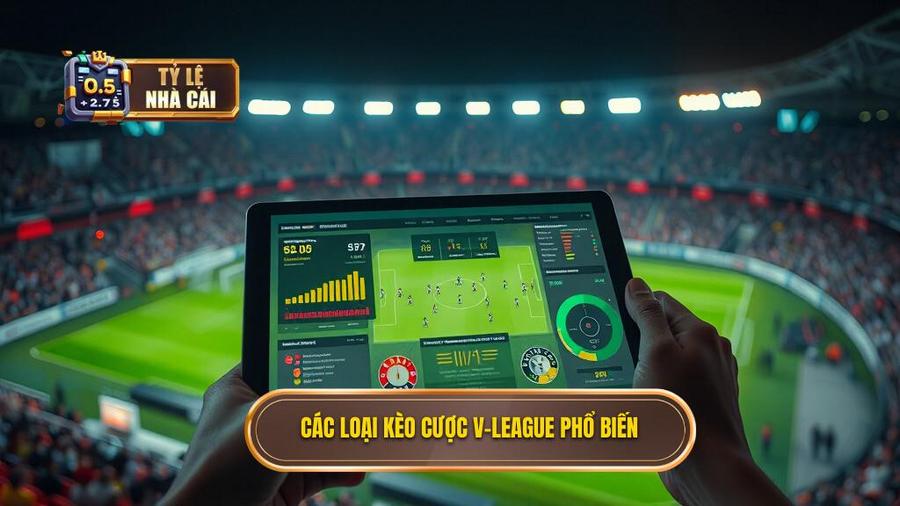 Các loại kèo cược V-League phổ biến