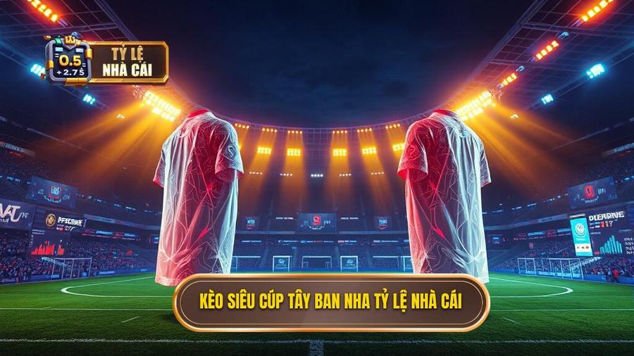 Kèo Siêu cúp Tây Ban Nha TỶ LỆ NHÀ CÁI