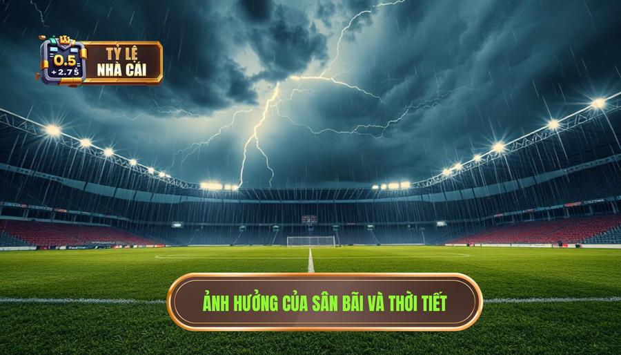 3. Ảnh hưởng của sân bãi và thời tiết Ảnh hưởng của sân bãi và thời tiết