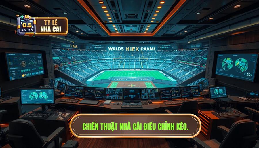 Chiến thuật nhà cái điều chỉnh kèo.
