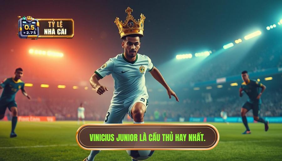 Vinicius Junior là cầu thủ hay nhất