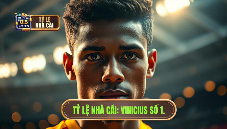 Vinicius có phải cầu thủ hay nhất hiện nay? Phân tích từ Tỷ Lệ Nhà Cái